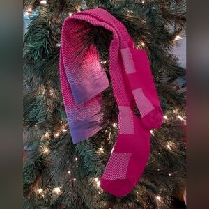 Pink and Purple Patterned Compression Socks